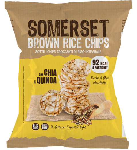 Chips di riso integrale e Quinoa - Somerset Products